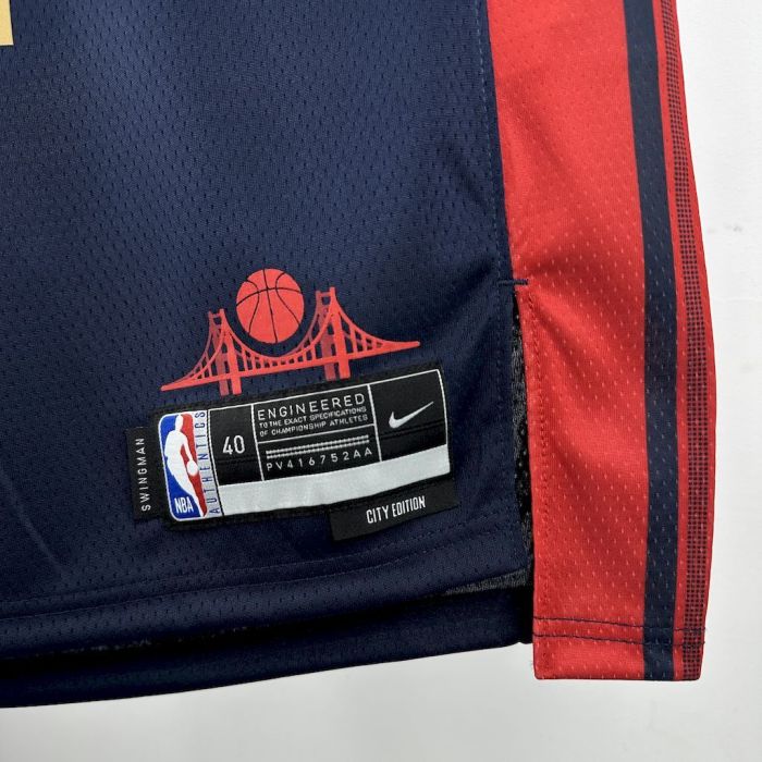 Klay Thompson Golden State Warriors City Edition Swingman Jersey 24/25 Blue