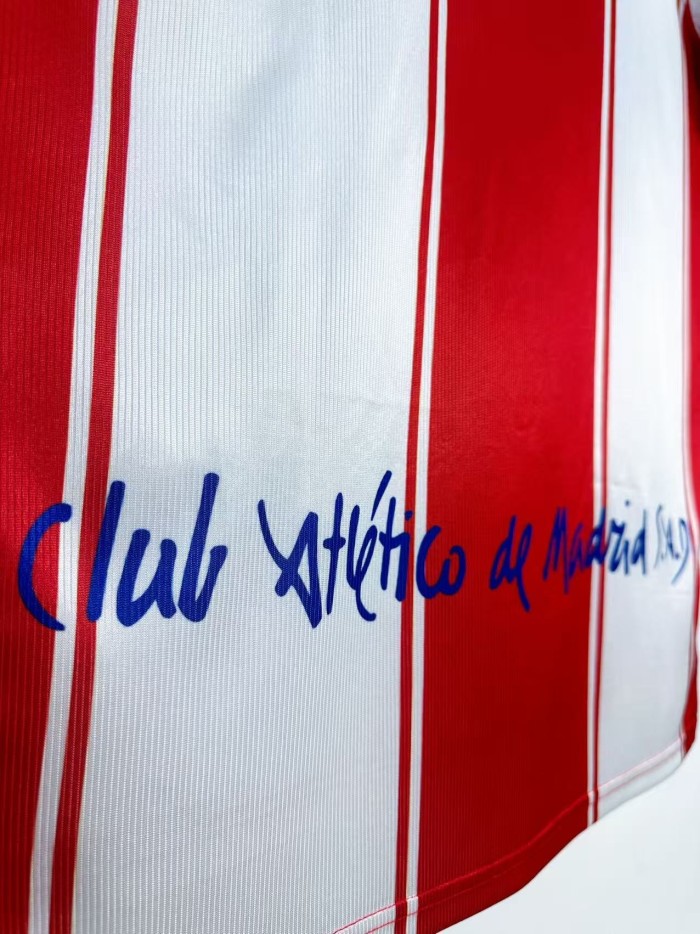 Atletico Madrid Home Retro Jersey 99/00