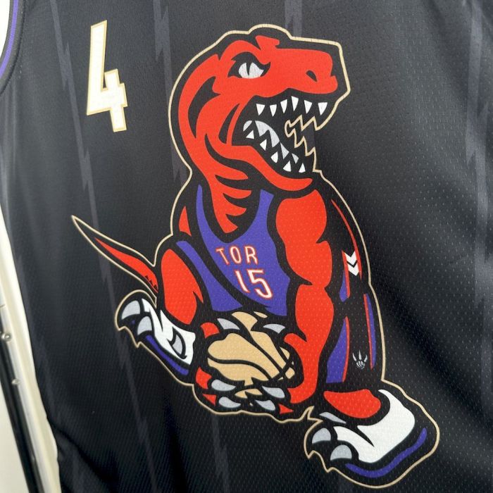 Scottie Barnes Toronto Raptors City Edition Swingman Jersey 24/25 Black