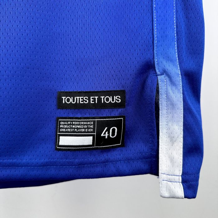 Victor Wembanyama France Basketball Swingman Away Jersey Blue