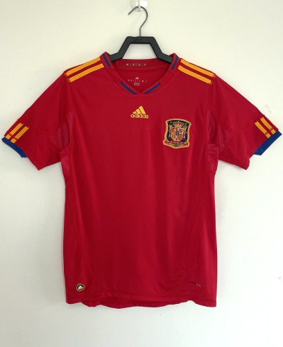 Spain Home Retro Jersey 2009/10