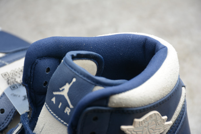 Air Jordan 1 High Retro Navy Blue White AQ9331-401