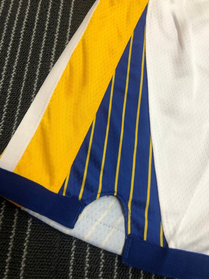 Golden State Warriors  Swingman Shorts  White  Statement Edition  18/19