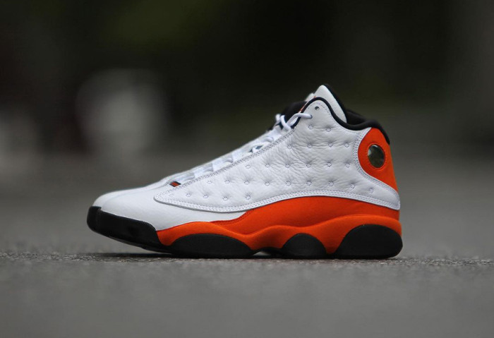 Air Jordan 13 Retro Starfish White Orange Black 414571-108