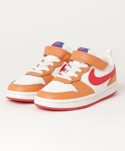 Air Force Low-Top Children's Casual Sneakers Orange Red White