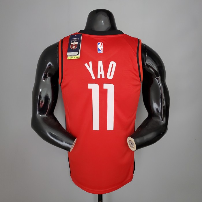 Yao Ming Houston Rockets Swingman Jersey Red