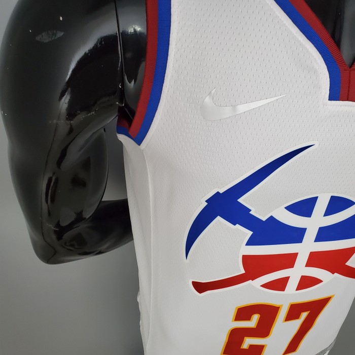 Jamal Murray Denver Nuggets Bonus Edition Swingman Jersey White