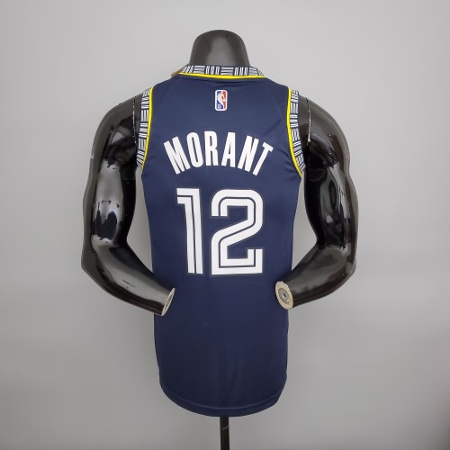 Ja Morant Memphis Grizzlies City Edition 2022 Swingman Jersey Royal Blue