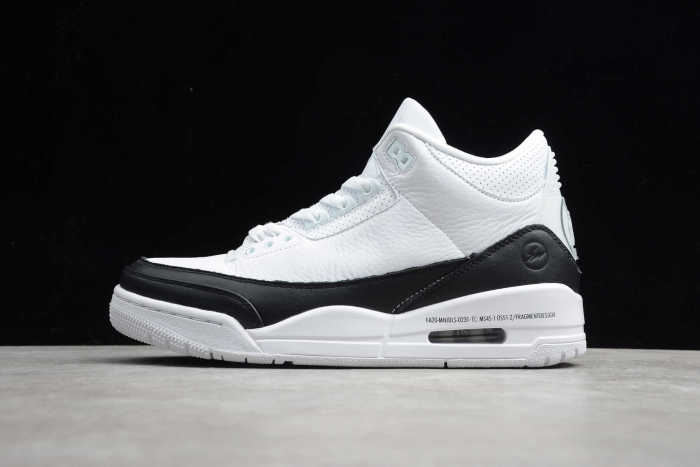 Fragment Design x Air Jordan 3 Black White DA3595-100