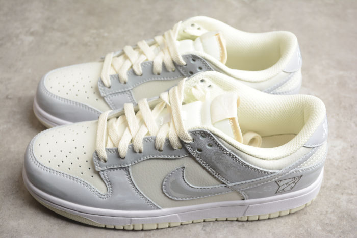 SB Dunk Low “Gray and White Paper Plane” NB2206 218