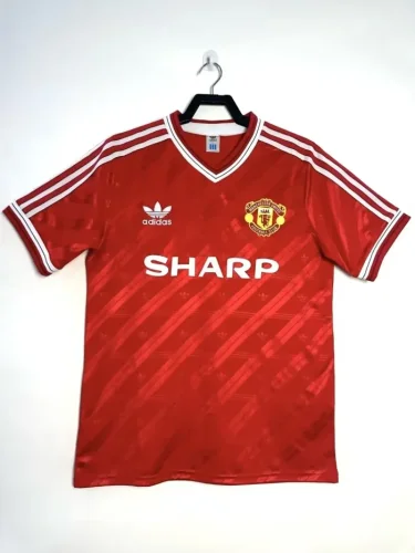 Manchester United Home Retro Jersey 1986