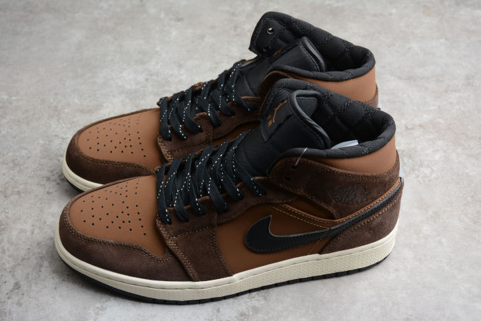 Jordan 1 Mid SE Dark Chocolate