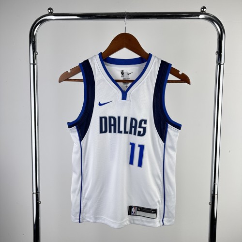 Dallas Mavericks Kids Jersey White City Edition 22/23 No.11 IRVING