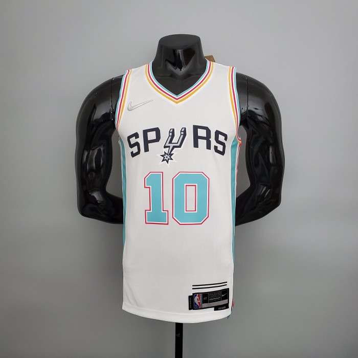 DeMar DeRozan San Antonio Spurs 2022 City Edition Swingman Jersey White
