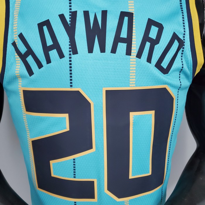 Gordon Hayward Charlotte Hornets Swingman Jersey Green