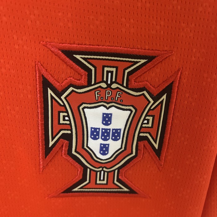 Portugal Euro 2025 Home Long Sleeve Man Jersey