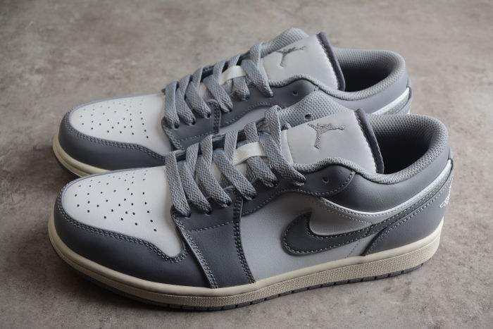 Air Jordan 1 Low Vintage Stealth Grey 553558-053