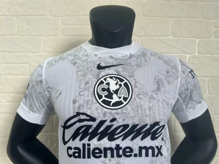 America Man Player Jersey 24/25 White 