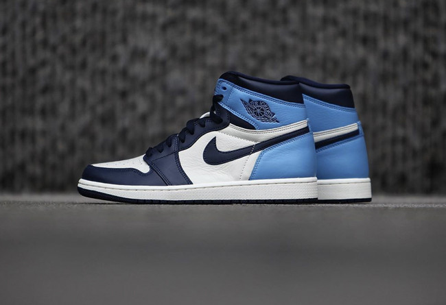 Air Jordan 1 Retro High OG Obsidian UNC 555088-140