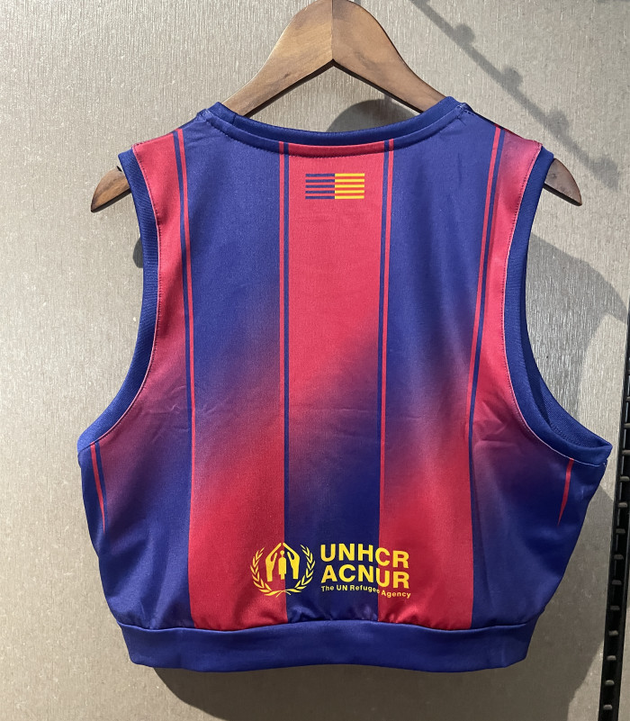 Barcelona Home Women Vest Jersey 25/26