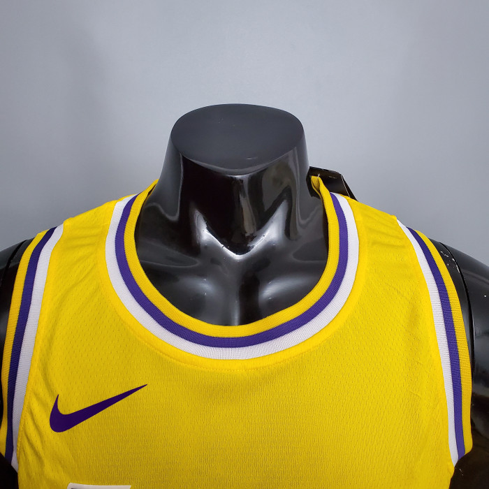 Anthony Davis Los Angeles Lakers 2020/21 Swingman Jersey Yellow