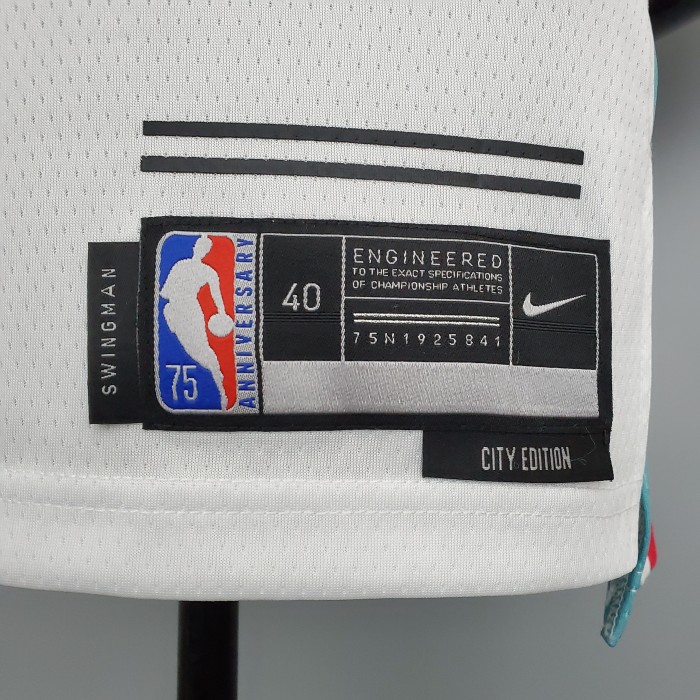 DeMar DeRozan San Antonio Spurs 2022 City Edition Swingman Jersey White