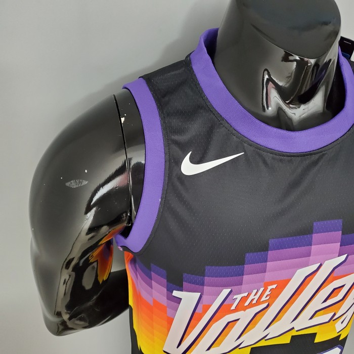 Deandre Ayton Phoenix Suns City Edition 2021 Swingman Jersey Black