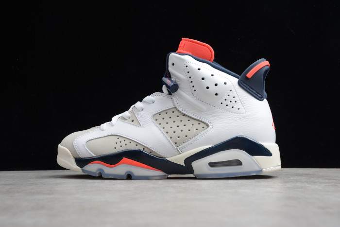 Air Jordan 6 Retro Tinker White Infrared Grey 384664-104