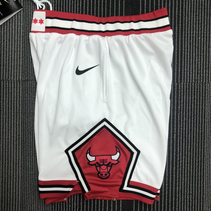 Chicago Bulls  Basketball Shorts White 18-19
