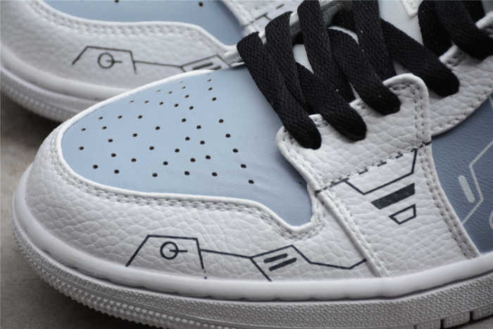 Air Jordan 1 Mid “PS5” 554724-129