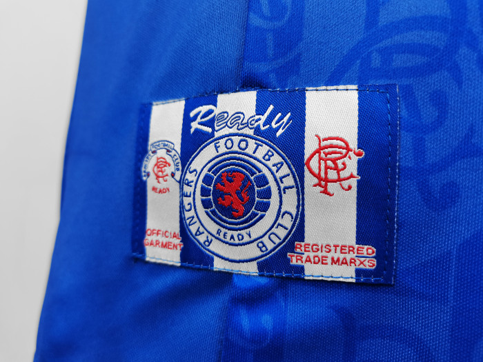 Rangers Home Retro Jersey 96/97