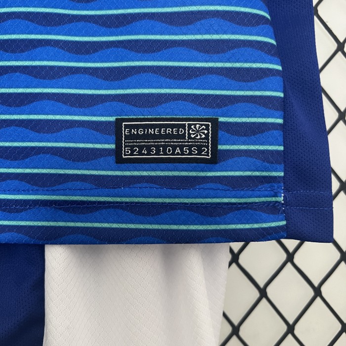 Brazil 2024 Copa America Away Kids Suit