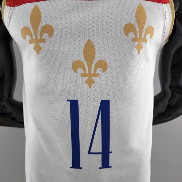 Brandon Ingram New Orleans Pelicans Urban Edition Swingman Jersey White