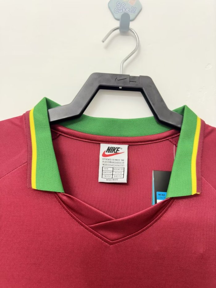 Portugal Home Retro Jersey 1998