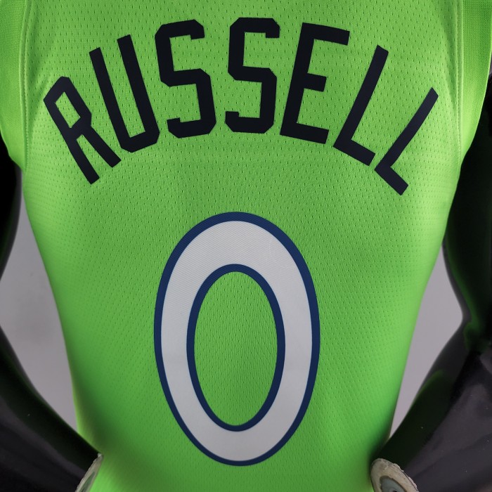 D'Angelo Russell Minnesota Timberwolves Swingman Jersey Green