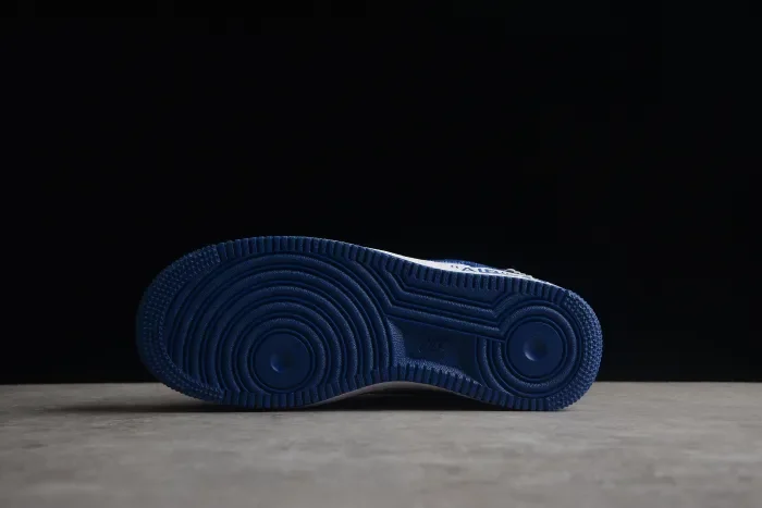 Lv X Air Force 1 Low White Dark Blue MS 0232