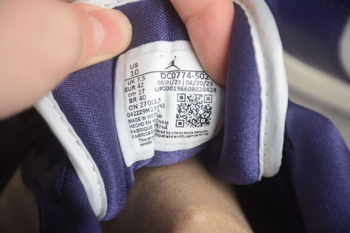 Air Jordan 1 Low Sky J Purple DC0774-502