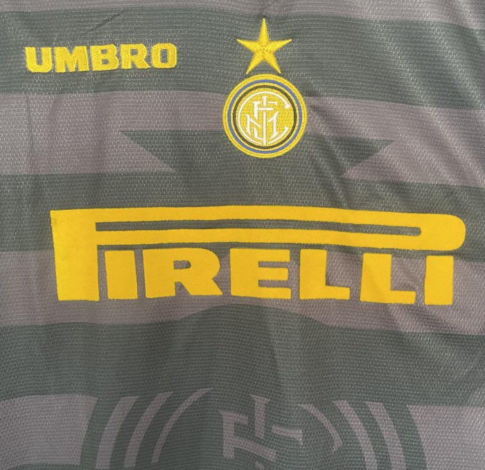 Inter Milan Third Long Sleeve Retro Jersey 1997/98