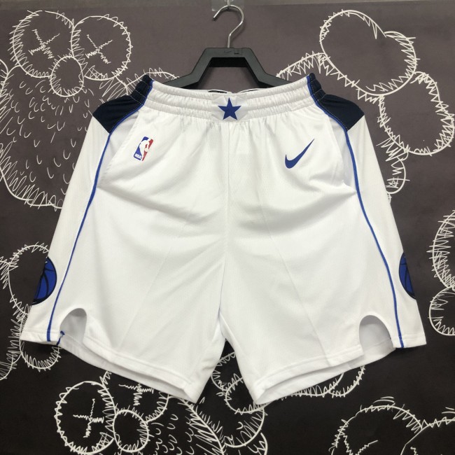 Dallas Mavericks  Shorts   Association Edition White 21/22