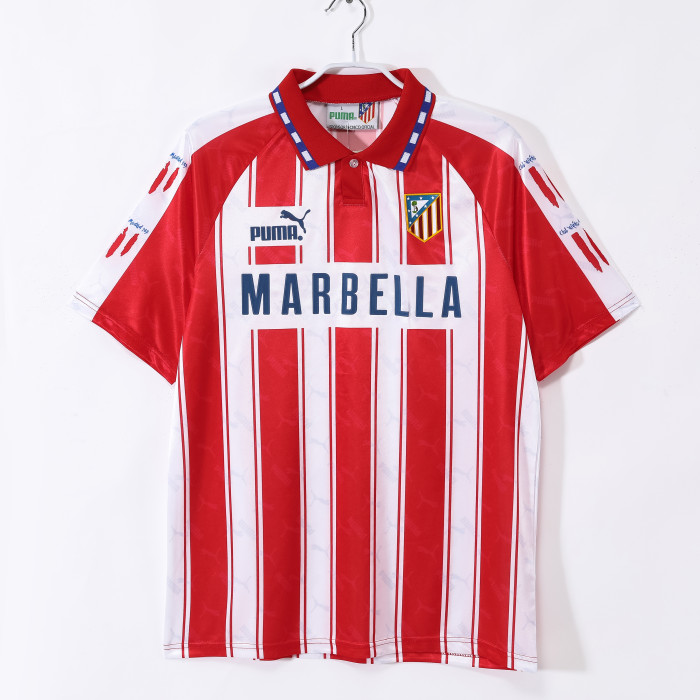 Atletico Madrid Home Retro Jersey 1994/95