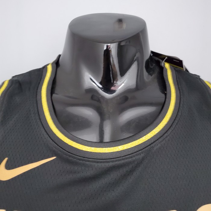 Michael Jordan Chicago Bulls Team City Edition Swingman Jersey Black