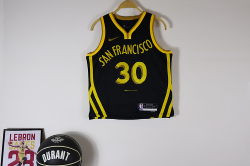 Golden State Warriors KIds Jersey City Edition 23/24 NO.30 CURRY