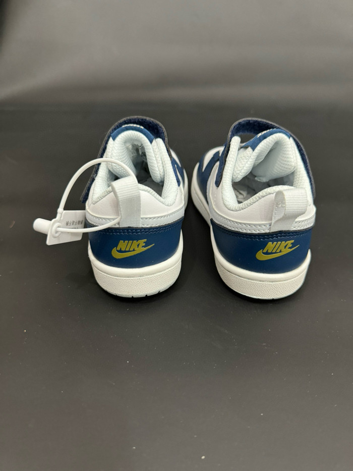 Air Force Low Top Work Kids Shoes FG22-36 Blue White