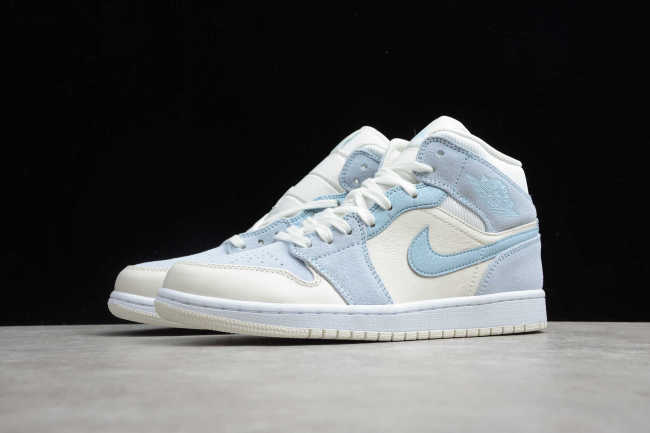 Air Jordan 1 Mid SE 'Sail Light Blue' DA4666‑100