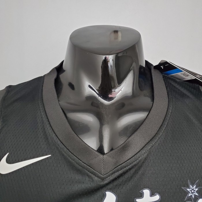 Manu Ginobili San Antonio Spurs City Edition Swingman Jersey Black