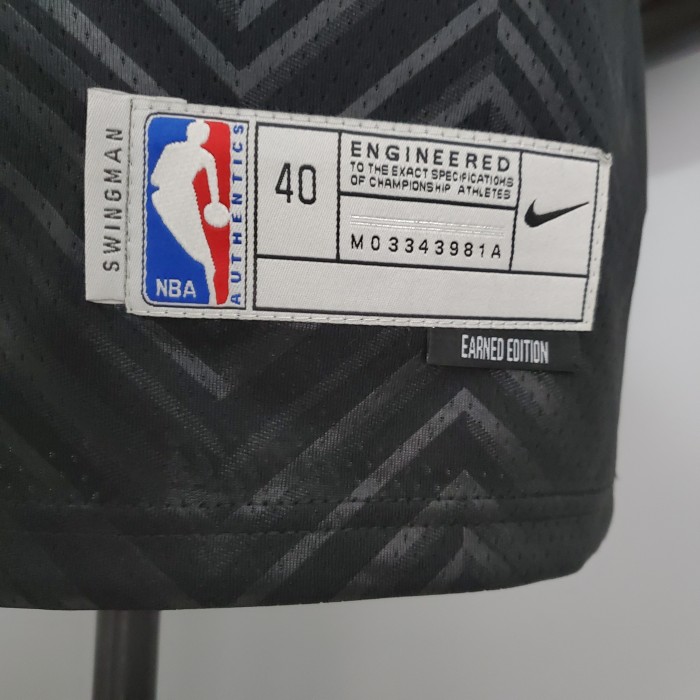 Kevin Durant Brooklyn Nets Bonus Edition Swingman Jersey Black