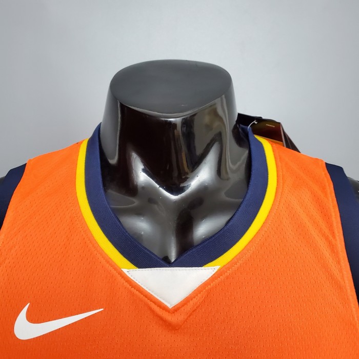 Stephen Curry Golden State Warriors Swingman Jersey Orange