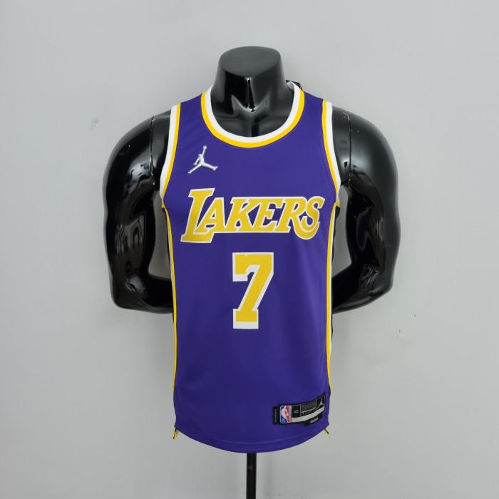 Carmelo Anthony Los Angeles Lakers 75th Anniversary Swingman Jersey Purple