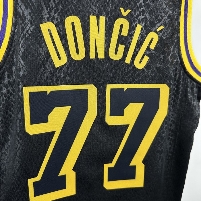 Los Angeles Lakers Kids Jersey Blue Icon Edition 22/23 NO.77 Dončić