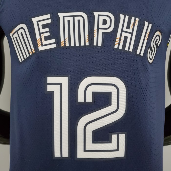 Ja Morant Memphis Grizzlies City Edition 2022 Swingman Jersey Royal Blue